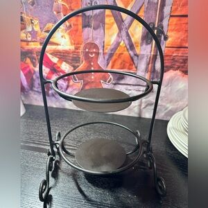 Longaberger Wrought Iron Small Two Pie Server for 7" Pie Plates